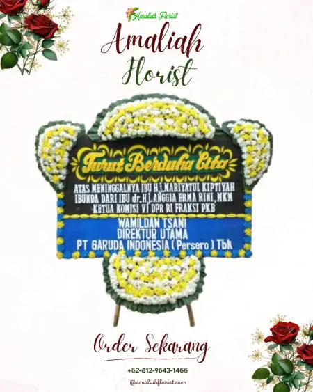 Papan Bunga Duka Turitempel
